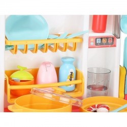 ProCart® Multifunkcionális konyha gyerekeknek, főzőhanghatások, lámpák, mosogató, 72x51,5x23,5 cm