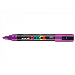 Posca marker, kerek hegyű, vízbázisú tinta, UV-állóság, többféle felület