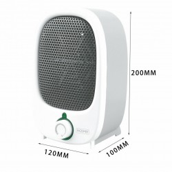 Padló hősugárzó, 600W, állítható termosztát, túlmelegedés elleni védelem, méret 12 x 10 x 20 cm, fehér