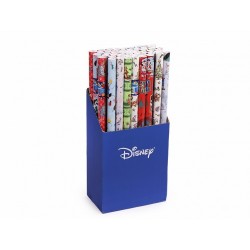 Ajándék csomagolópapír tekercs, 70 x 200 cm, különböző Disney mintákban