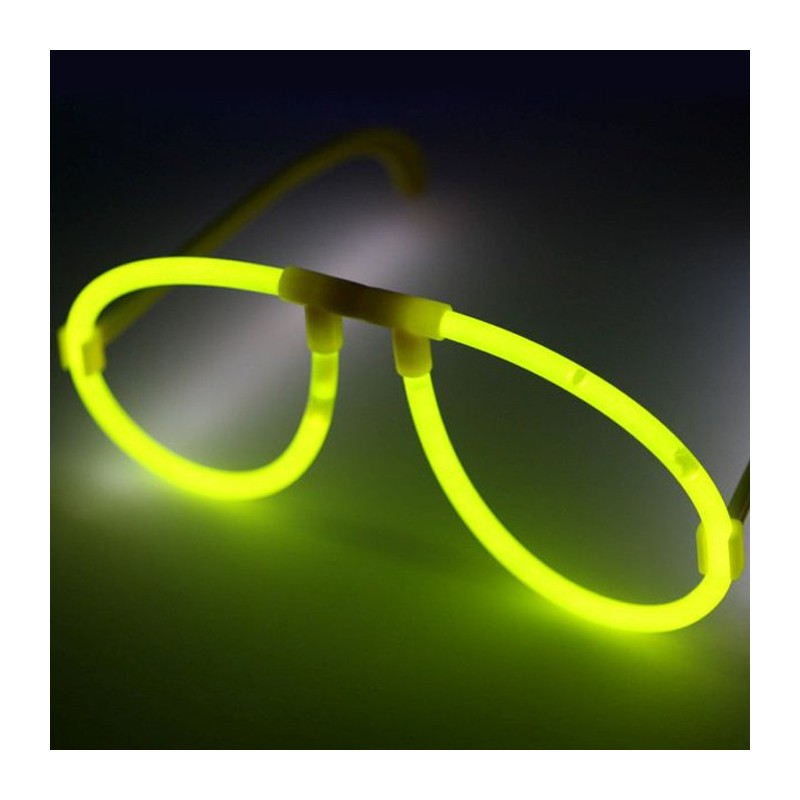 Pilóta alakú lumineszcens szemüveg