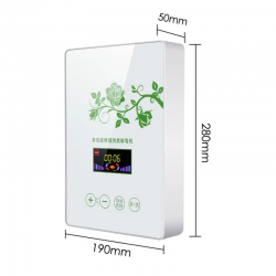 Ózongenerátor, víz- és levegőtisztító, érintőképernyős, 10W, 400 MG/H, ImunO3, fehér-zöld