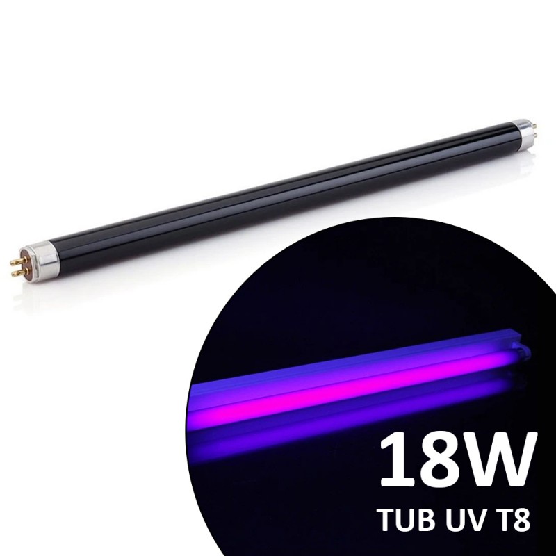 Procart 18W T8 cső fekete fény ultraibolya lámpához, fekete fény