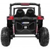 Masinuta electrica Buggy SuperStar 4x4, 4 motoare, 2 locuri, roti spuma EVA, Bluetooth, Army