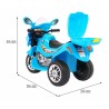 ATV BJX-088 electric 6V/4,5Ah, 18W, roti din plastic, lumini, claxon, melodii, 84 x 54 x 36 cm