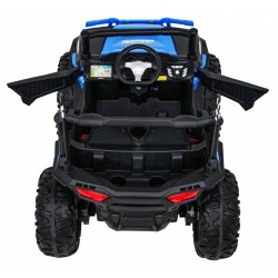 Masinuta electrica Buggy Racer 4x4, 2 motoare, 2 locuri, albastru