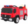 Masinuta electrica FIRE RESCUE, 12V, roti plastic, telecomanda, melodii, AUX, USB, 3 viteze, 107x59x44cm