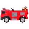 Masinuta electrica FIRE RESCUE, 12V, roti plastic, telecomanda, melodii, AUX, USB, 3 viteze, 107x59x44cm