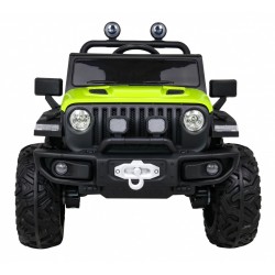 ATV electric Master Of Terain, off road, 12V, 2 scaune, roti spuma EVA, lumini, USB, volan cu butoane sonore, 122x80x85cm