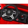 Masinuta electrica Mercedes, rosu, 6x6, Bluetooth, roti cauciuc