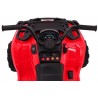 ATV electric QUAD XL, off road, 12V, roti spuma EVA, LED, telecomanda, mod poveste, MP3, radio FM, portbagaj, 116x78x81cm