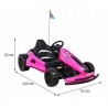 Kart electric, SPEED 7 DRIFT KING, sport, 24V, roti spuma EVA si plastic, 2 viteze, 130x75x53cm