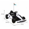 Kart electric, SPEED 7 DRIFT KING, sport, 24V, roti EVA, plastic, 130x75x53cm