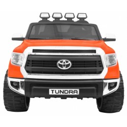 Masinuta electrica Toyota Tundra XXL, 2 motoare, 2 locuri, portocaliu