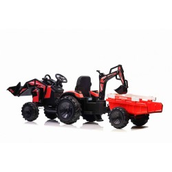 Buggy tractor electric cu trailer 720-T, 1 loc, AUX, roti spuma EVA