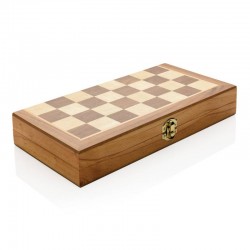 Procart Sakkjáték, 32 figura, méret 29,5 x 29,5 x 3,5 cm, fa tábla