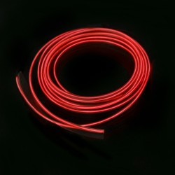 Fir neon electroluminescent EL wire pentru imbracaminte