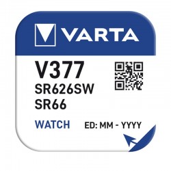 Varta V377/SR66 elem, 6,8...