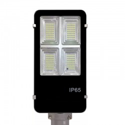 Procart Napelemes LED utcai lámpa 200W, IP65, távirányítóval, 6V/30W napelemmel