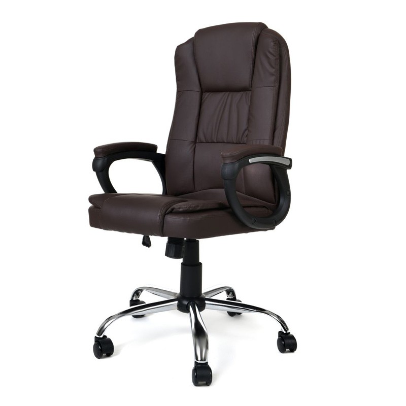 Vigo vezetői szék, ergonomikus, forgatható, maximum 120 kg, állítható magasság, öko-bőr