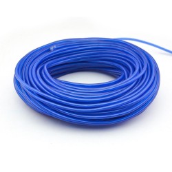 El Wire világító neon vezeték, flexibilis, 2.3 mm, kék