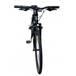 PROCART Női kerékpár, 700C hibrid, hegyi-városi, 21 sebességes Shimano, V-fék, 17 hüvelykes alumínium váz