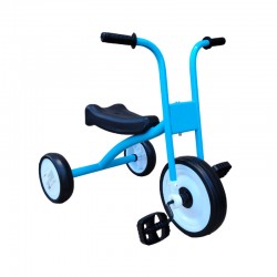 Gyermek tricikli, magas kormány és pedálok,  EVA habszivacs kerék, maximális teherbírás 25 kg, kék színű