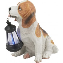 Globo Dekoratív LED lámpa, napelemes, kutya modell, műanyag