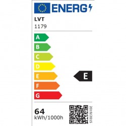 Mennyezeti LED panel, 64W, fény 5000K, fényáram 6400 lm, IP20 védettségi fokozat