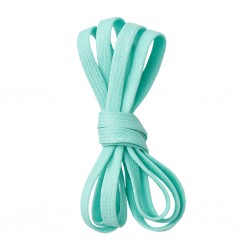 Foszforeszkáló cipőfűzők sportcipőkhöz, kék színű, zölden világít, 1.25 méter