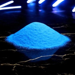 Foszforeszkáló kék pigment, amely kéken világít