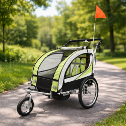 Kerékpár utánfutó gyermekek...