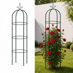Kerti fém pergola 197x40...