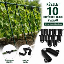 V alaku karócsatlakozó 11...