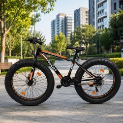 Fat Bike, 26 colos kerékpár, Shimano 21 sebesség, tárcsafék, 4 colos gumiabroncs