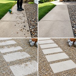 Profy Ground professzionális ragasztó mulcshoz és dekorációs kövekhez, 1L, erős rögzítés, nem mérgező