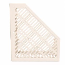 A4 Dokumentumtarto Allvany, Feher, 80 × 250 × 300 mm, Fuggoleges Irattarto Mappakhoz, Dokumentumokhoz es Magazinokhoz