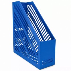 A4 Dokumentumtarto Allvany, Kek, 80 × 250 × 300 mm, Fuggoleges Irattarto Mappakhoz, Dokumentumokhoz es Magazinokhoz