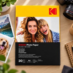 Kodak fotópapír, fényes, 180 g/m2, A4, 20db