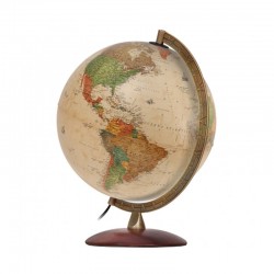 Glob pamantesc iluminat Antiquus,  cartografie politica cu efect antic, 30 cm