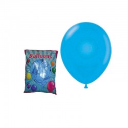 Set baloane pentru petrecere, 100 bucati, albastru, Funny Fashion