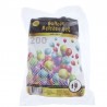 Plasa alba pentru 200 baloane colorate, Funny Fashion