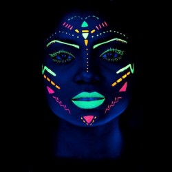 UV Neon festék, testfelületre és arcra, 12 ml, fluoreszkáló