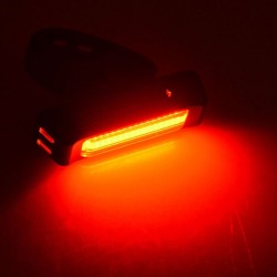 Stop LED bicicleta, vizibilitate 10m, incarcare USB, 3 moduri iluminare