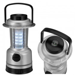 Lampa LED tip felinar, busola si intensitate luminoasa reglabila, 19 cm