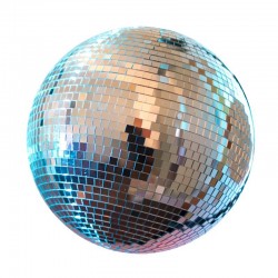 Glob disco cu oglinzi, diametru 20 cm, decor petreceri