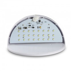 Aplica solara LED cu senzor de miscare, IP65, lumina alb rece, Lixada