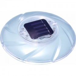 Lampa solara plutitoare, LED RGB, alimentare duala, diametru 18 cm, IP68, ABS