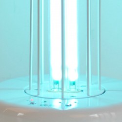 Lampa UV-C bactericida, 55W, suprafata actiune 55 mp, telecomanda, timer, alb
