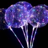Balon Bobo luminos, LED multicolor, 3 moduri iluminare, diametru 35 cm, petrecere